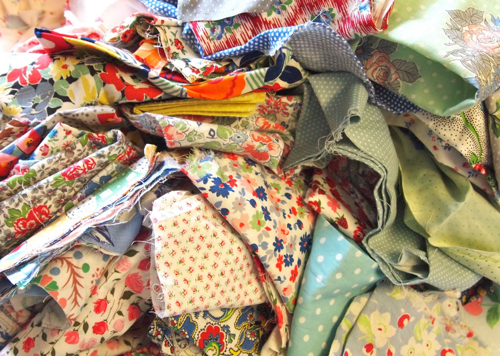 The fabric of my life From Fabrics Scraps