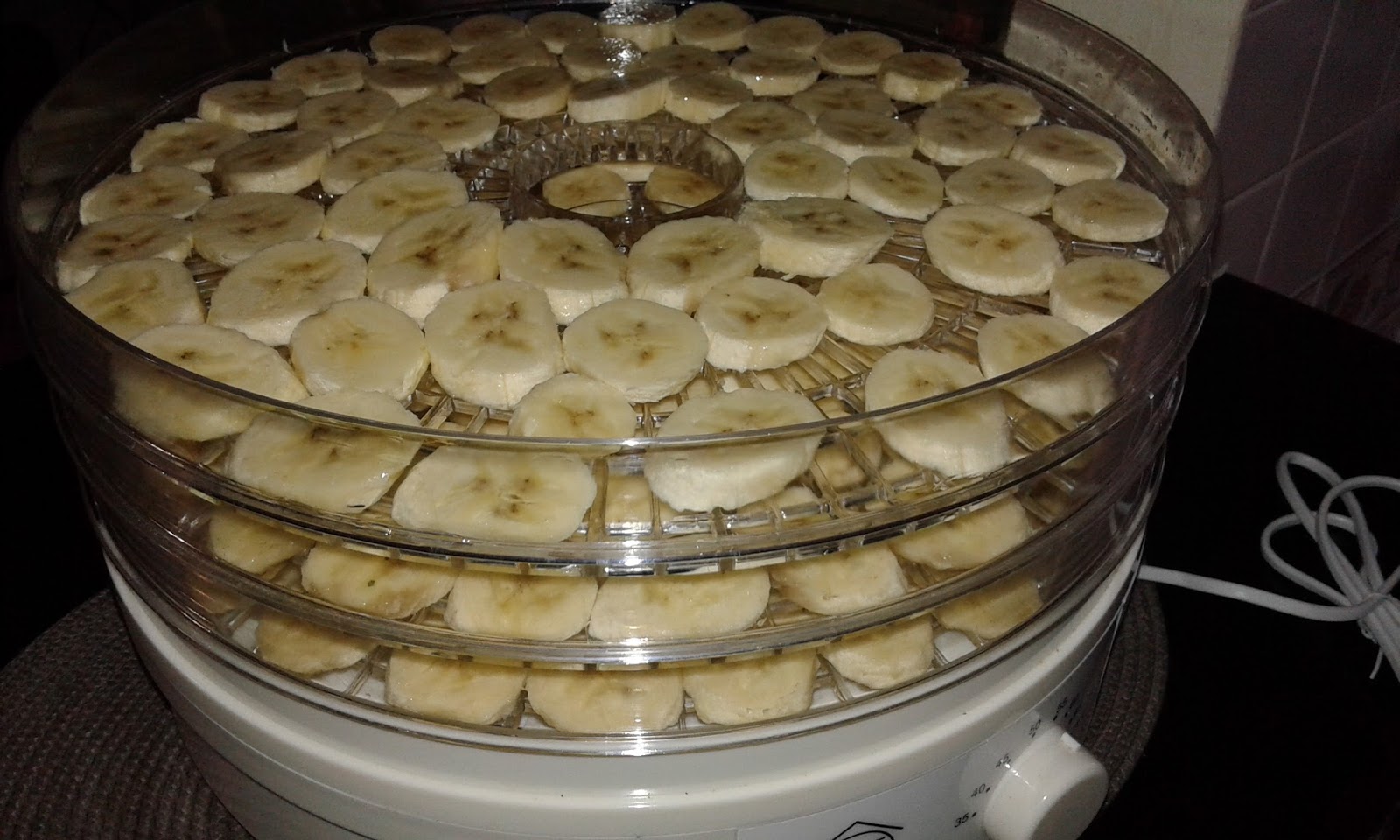 Busy mum's notes How to make banana chips with a food dehydrator