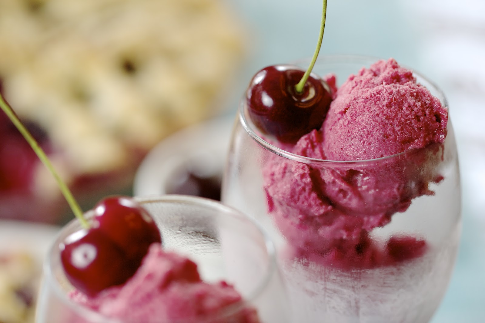 Thyme In Our Kitchen CherryLime Sorbetto