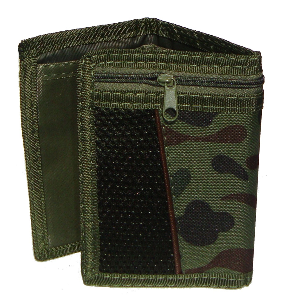 GR8 Clothing Co Mens Camouflage Wallet Velcro Fastening Wallet