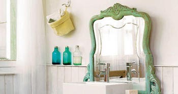 Retro y con encanto: Cómodas para lavabos