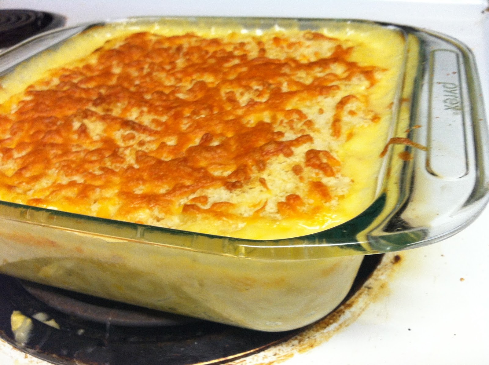 Just Winging It Creamed Corn Macaroni And Cheese