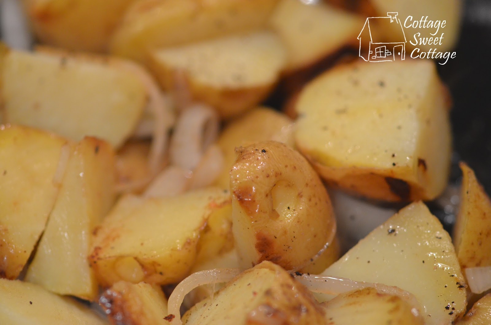 Cottage Sweet Cottage Easy Fried Potatoes