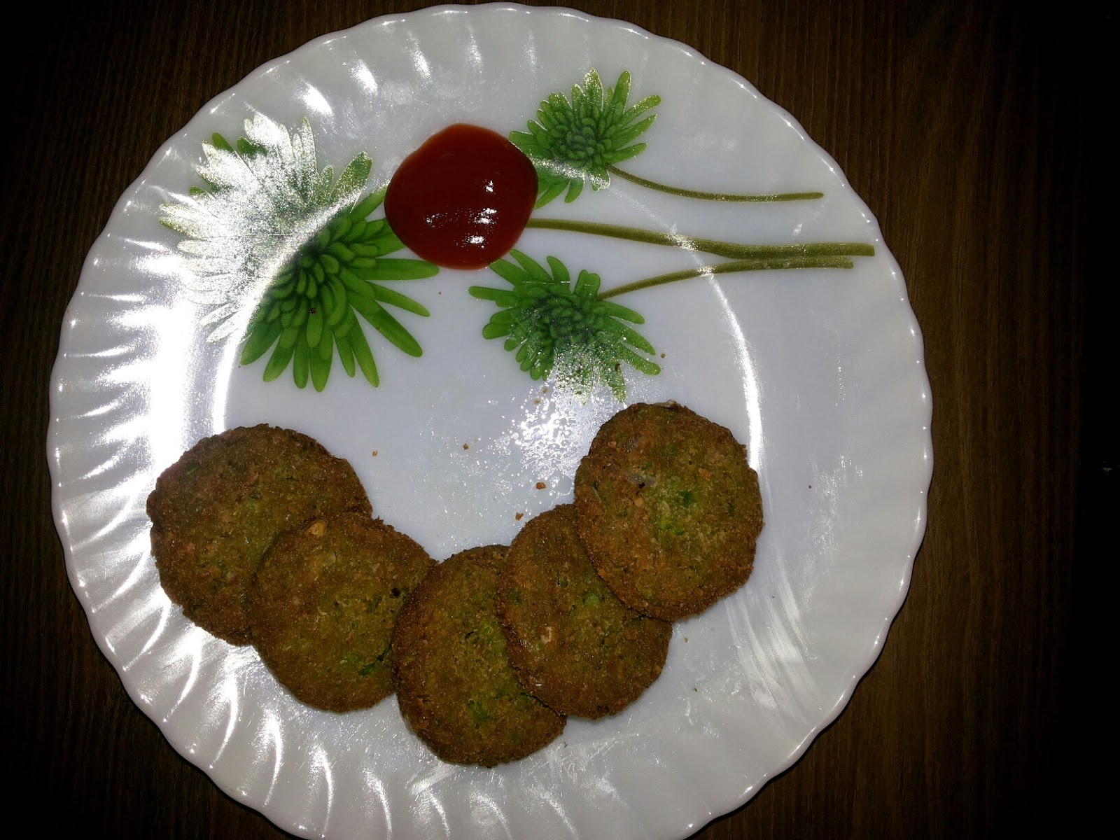 Desi Tadka Flavor of Indian Kitchen Green Peas Tikki