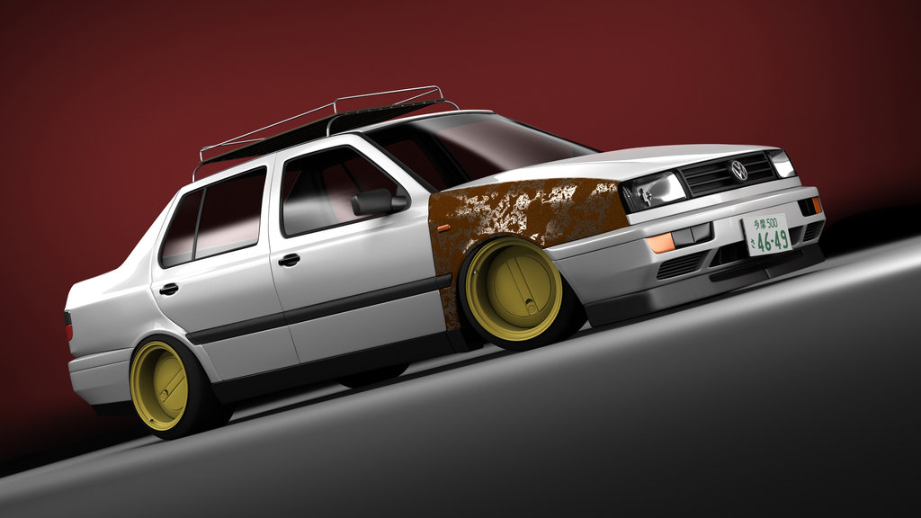 Vip Rc Body Vw Vento