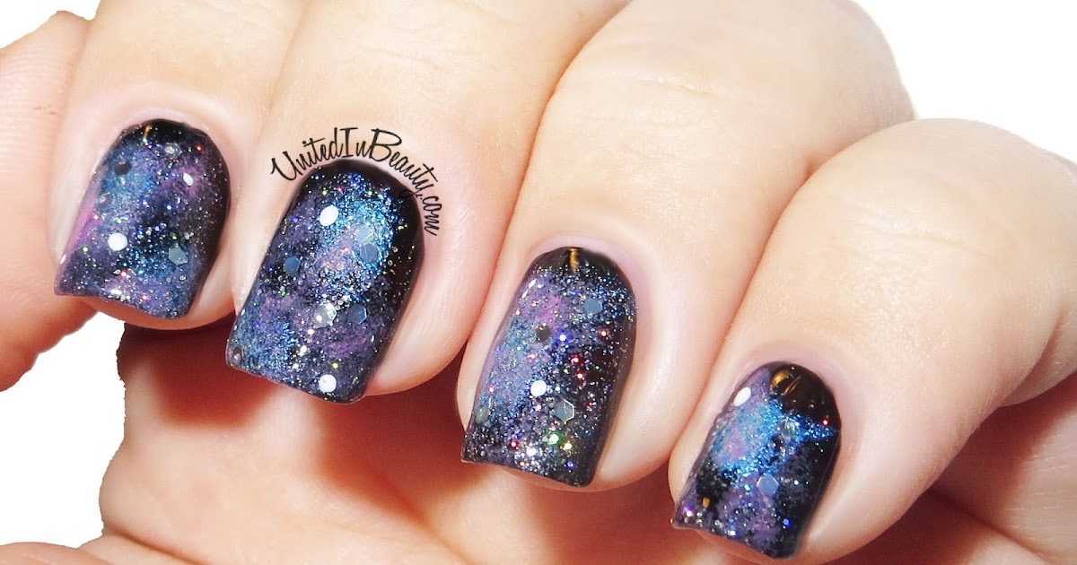 8. Out-of-this-World Galaxy Nail Designs - wide 2
