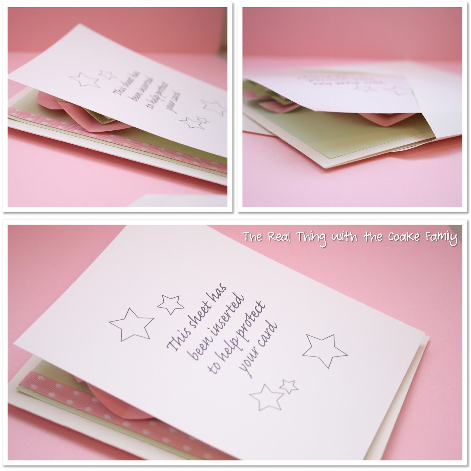 How to Mail Homemade Cards and More Paper Flower Cards The Real Thing