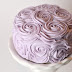 i heart baking!: purple ombre roses cake