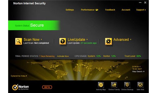 Download Norton Internet Security and Norton Antivirus 2012 - Beta