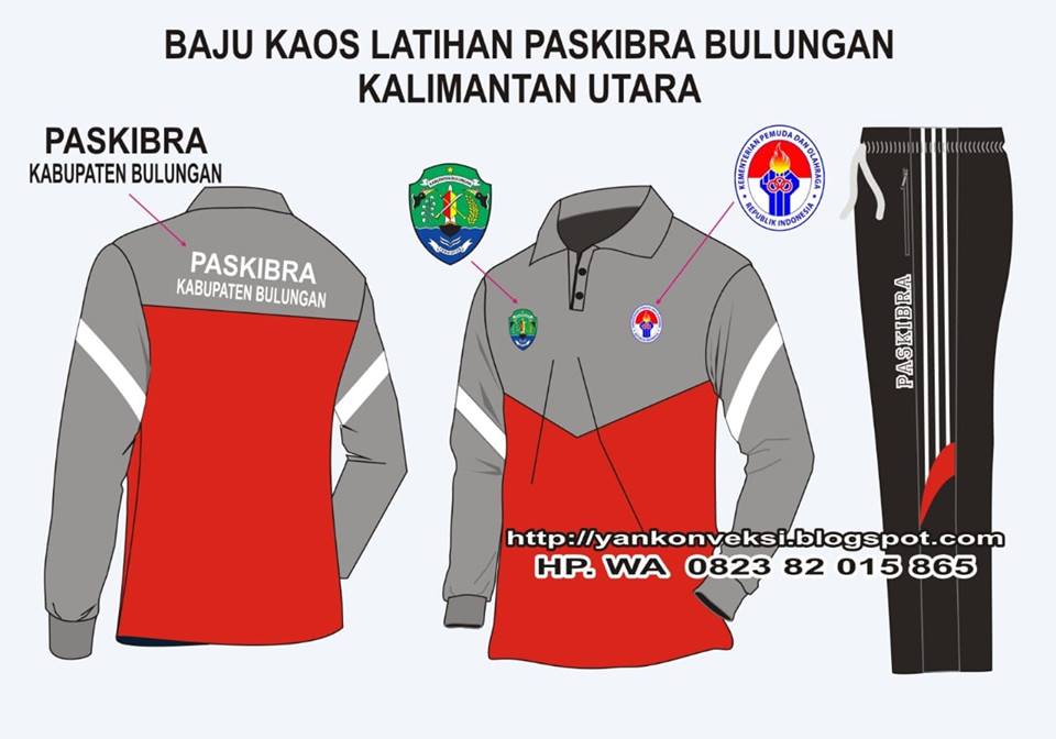 BAJU KAOS LATIHAN PASKIBRA