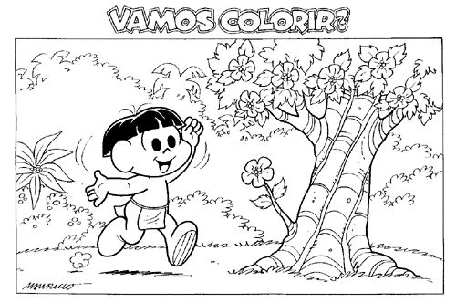 Desenhos da Turma da Mônica para colorir - 128 opções  Monica para colorir,  Turma da monica colorir, Imagens turma da monica