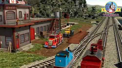 Butch Flynn arrived at the Sodor search and rescue center Thomas the tank engine and Rocky the crane