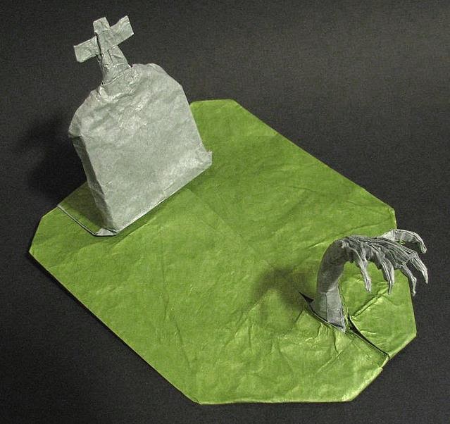 PAPIROFLEXIA PARA TODS TUMBA Y ZOMBIE, VOLANDO CON EL CORAZON Y PENE