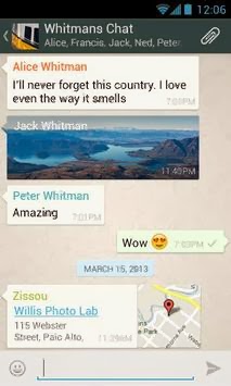 WhatsApp Messenger Android apk - Screenshoot