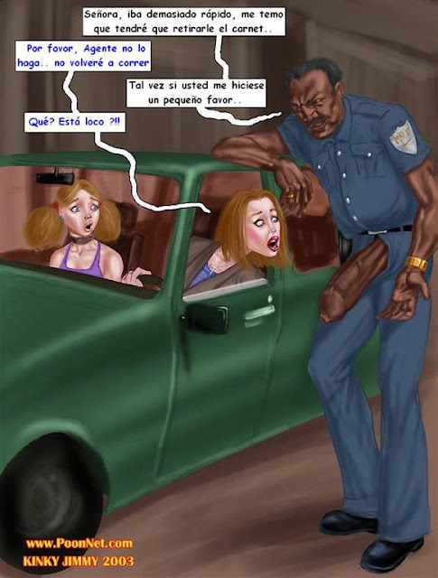El policia negro