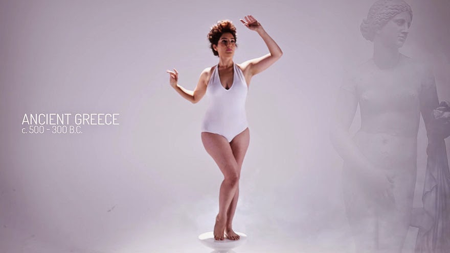 Ancient Greece (c. 500-300 B.C.) - 3,000 Years Of Women’s Beauty Standards In A 3-Minute Video Ancient Greece (c. 500-300 B.C.) - 3,000 Years Of Women’s Beauty Standards In A 3-Minute Video