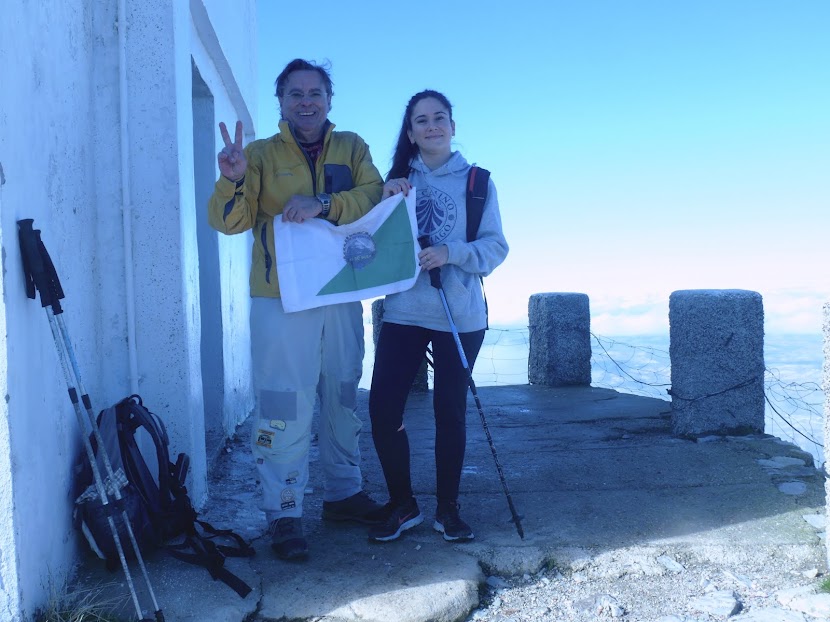 CLUB MONTAÑA AS DE GUIA DE JAÉN HOLLA LA CIMA DEL PICO JABALCUZ 1.618 msnm, SIERRA SUR, nov. 2018