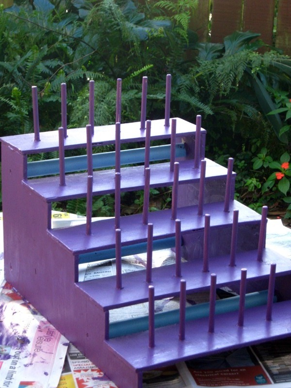 Creative Animalia Daily Finger Puppet Stand Day 107