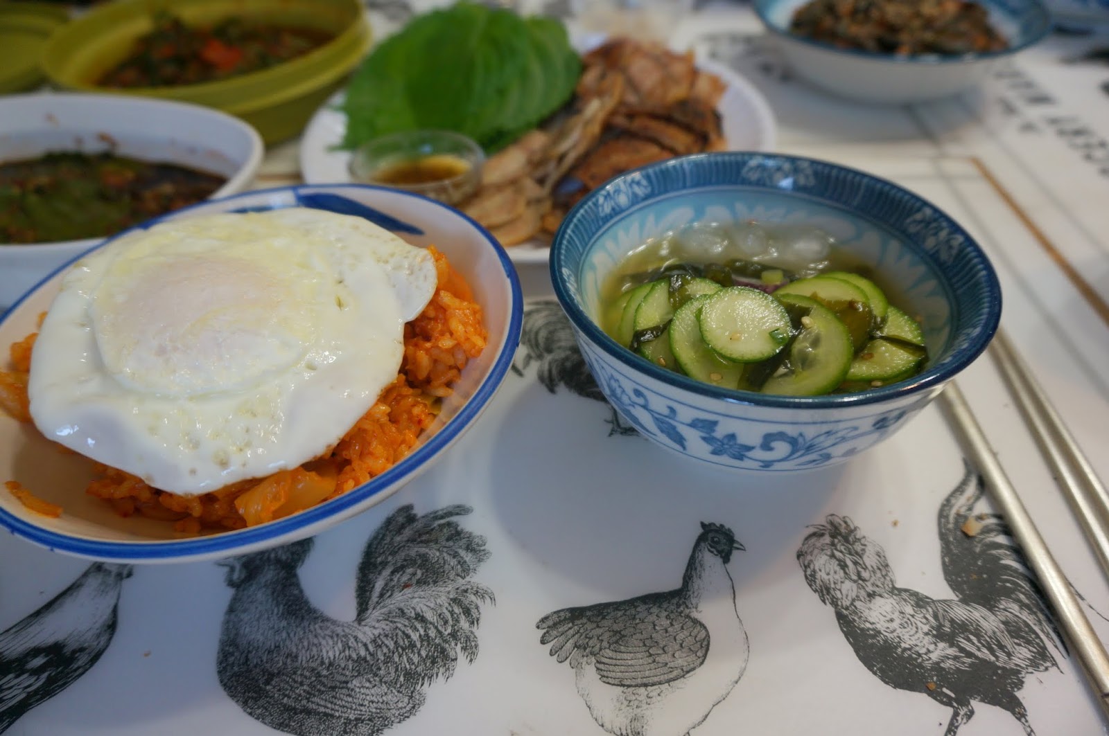 Korean Cold Cucumber Soup Oi Nenguk (오이 냉국)