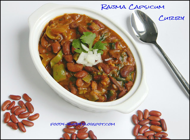 Rajma Capsicum Curry