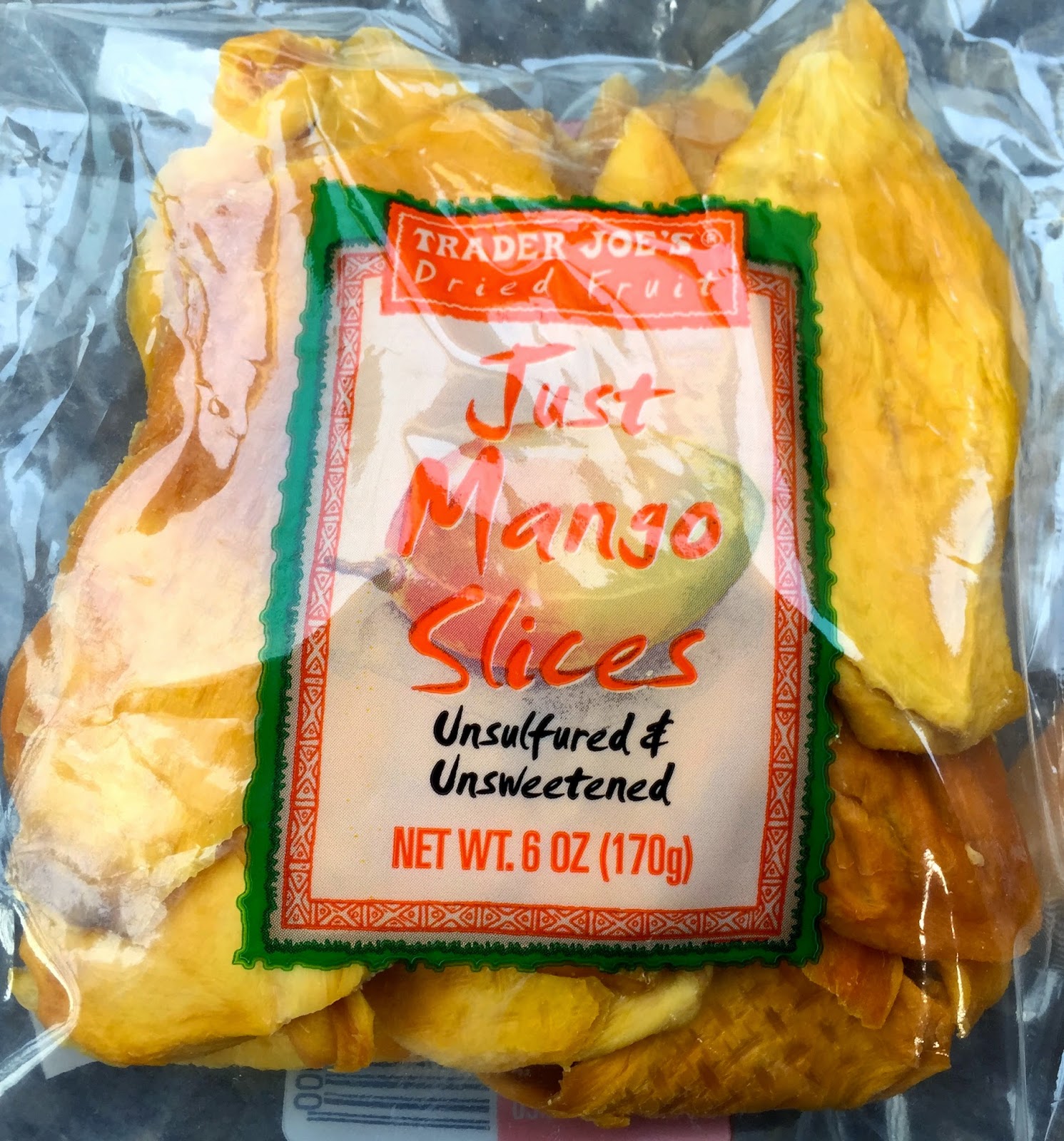 Trader Joe's Soft & Juicy Mango and Just Mango Slices