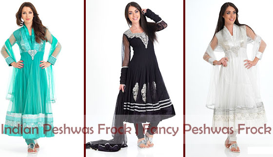 Indian Peshwas Frock | Fancy Peshwas Frock