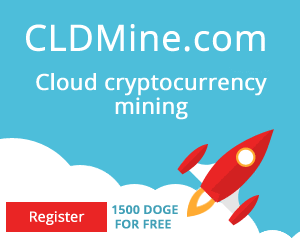 تعدين البيتكوين | عن طريق موقع CLD Mining | والحصول على 1500 دوغ كوين هديه فور التسجيل.