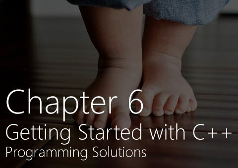chapter 6 getting started with c programming questions solutions