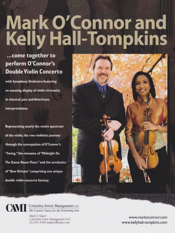 AfriClassical 'Mark O'Connor and Kelly HallTompkins, violins