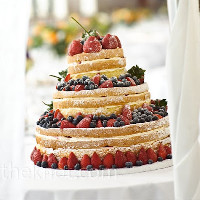 Naked Cake - Fotos de bolos sem cobertura Naked Cake - Fotos de bolos sem cobertura