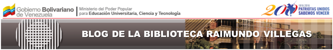 Blog de la Biblioteca Raimundo Villegas de la Fundación IDEA