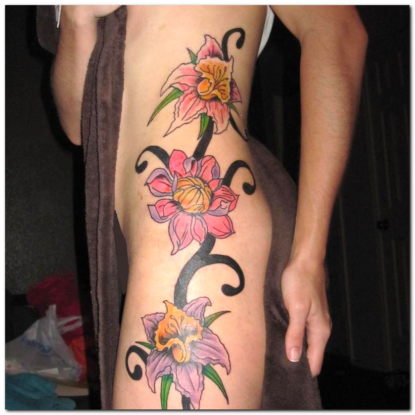 Flower Tattoo Designs for Women