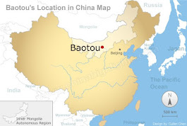 Bautou on the map