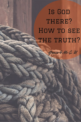 Is God there? How to see the truth? | Ona C. So what if one day you wake up and don't believe that God loves you? You wake up and believe that there is no plan to prosper you. You stand there in your pain not believing God will take care of this fear. Even worse you don't believe He is strong enough to carry your burden. What do you do? | Grace 4 Me & U