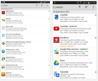 COME POSSO TRASFERIRE LE APPS SU UNA SCHEDA SD ESTERNA ?