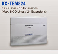 Pabx Panasonic KX-TEM824