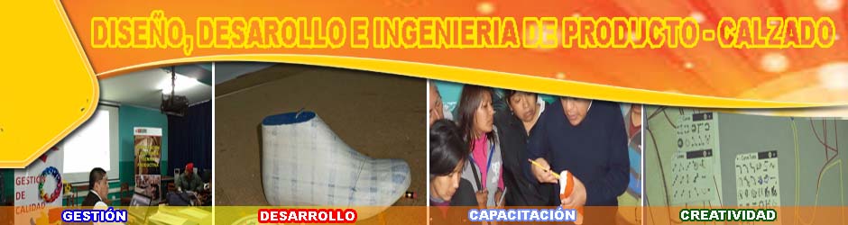 DISEÑO Y DESARROLLO E INGENIERIA DE PRODUCTO - CALZADO