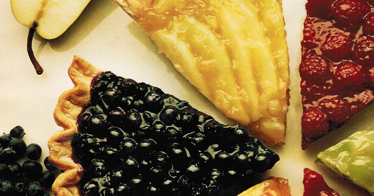 The Culinary Cellar Glazed Summer Fruit Pies