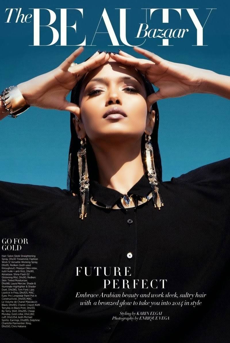Garima Parnami Harper’s Bazaar Arabia Magazine Photoshoot December 2013 By Enrique Vega Magazine Photoshoot : Garima Parnami Photoshot For Enrique Vega Harper’s Bazaar Magazine Arabia December 2013