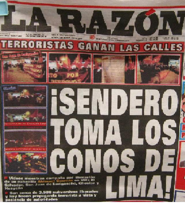 Historia del Periodismo en el Perú II LA PRENSA CHICHA Y LOS