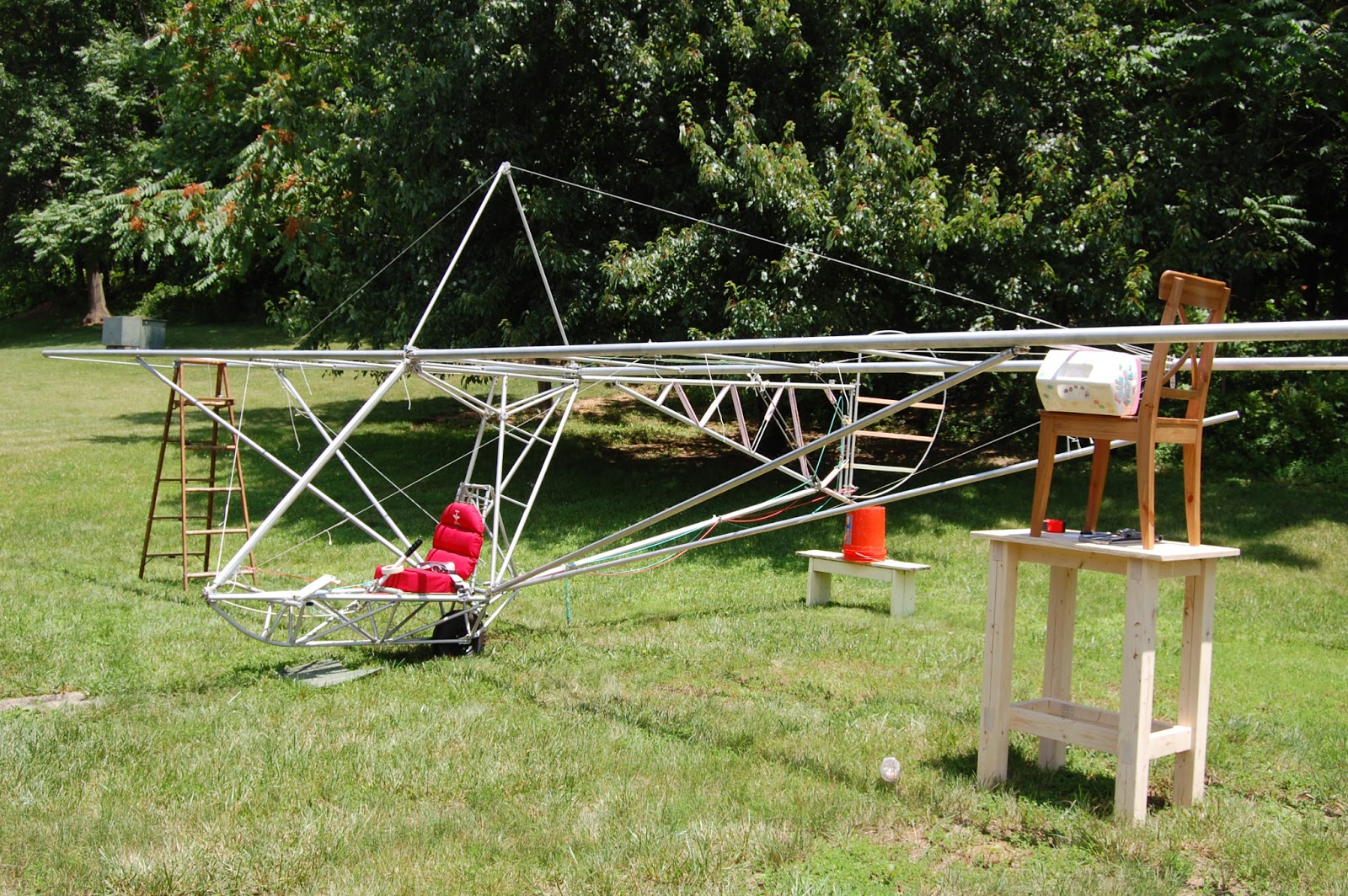 Building adventures of an Ultralight Glider