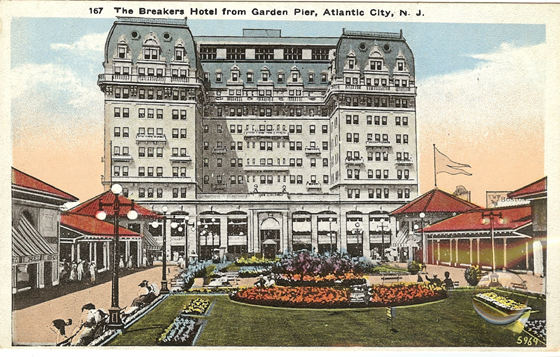 The Official Leibele Waldman Site Officiating At Hotels In The Breakers Postcard Photo From Monopoly City