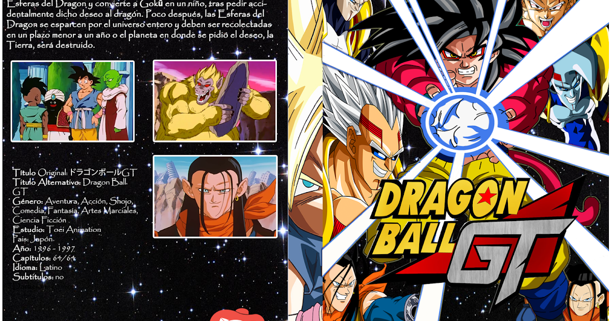 DVD Dragon ball GT volumen 2 (caratula) by DragonGotico423 on