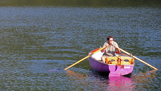 Tim Story sur le Lunzer See / photo S. Mazars Tim Story sur le Lunzer See / photo S. Mazars