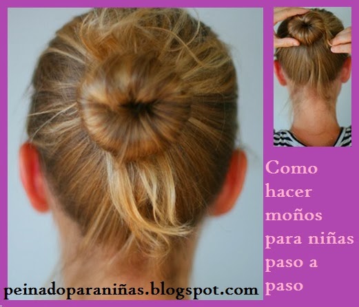 como hacer peinados de niñas
