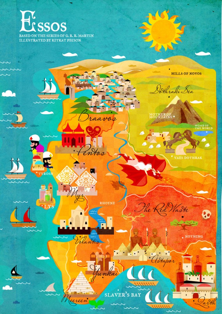 A Song Of Ice And Fire A Map Of Westeros And Essos A Song Of Ice And Fire A Map Of Westeros And Essos