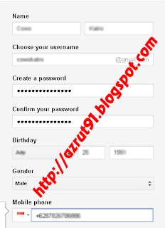cara membuat email address