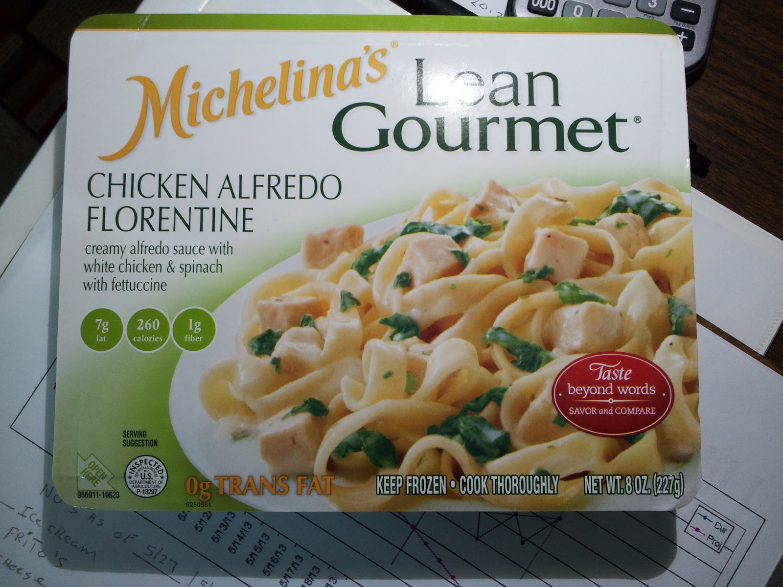 Forsythkid Critique Chicken Alfredo Florentine entree!