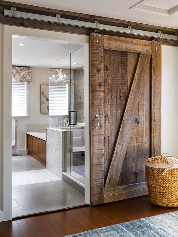 30 ideas de decoración para baños rústicos pequeños