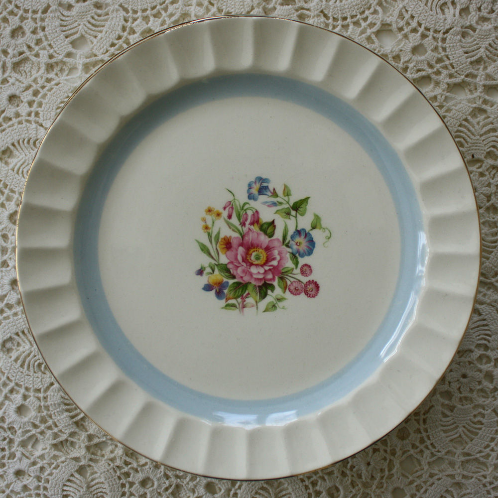Wild Rose Vintage Pink Floral Dishes